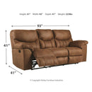 Boxberg - Light Brown - Reclining Power Sofa-Washburn's Home Furnishings