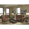 Ashley Boxberg - Light Brown - Reclining Power Sofa-Washburn's Home Furnishings