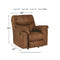 Ashley Boxberg - Light Brown - Rocker Recliner-Washburn's Home Furnishings