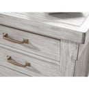 Brashland - White - Three Drawer Night Stand-Washburn's Home Furnishings