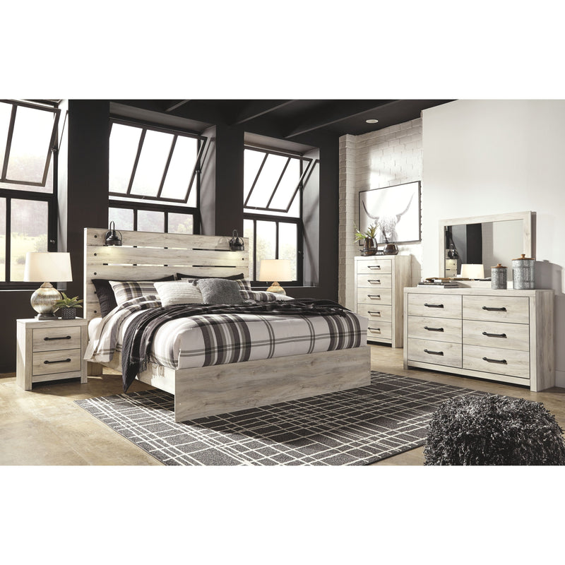 Cambeck - Whitewash - Two Drawer Night Stand-Washburn's Home Furnishings