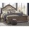 Charmond - Brown - King Upholstered Sleigh Bed-Washburn's Home Furnishings