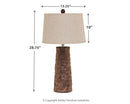 Ashley Dillian Poly Table Lamp 2 CN-Washburn's Home Furnishings