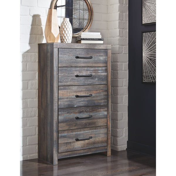 Drystan - Multi - Five Drawer Chest-Washburn's Home Furnishings