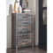 Drystan - Multi - Five Drawer Chest-Washburn's Home Furnishings