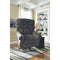 Ashley Ernestine - Slate - Power Lift Recliner-Washburn's Home Furnishings