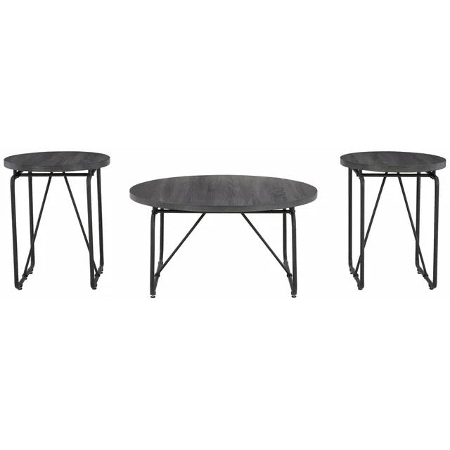 Ashley Furniture Garvine Occasional Table Set-3 Piece-Washburn's Home Furnishings