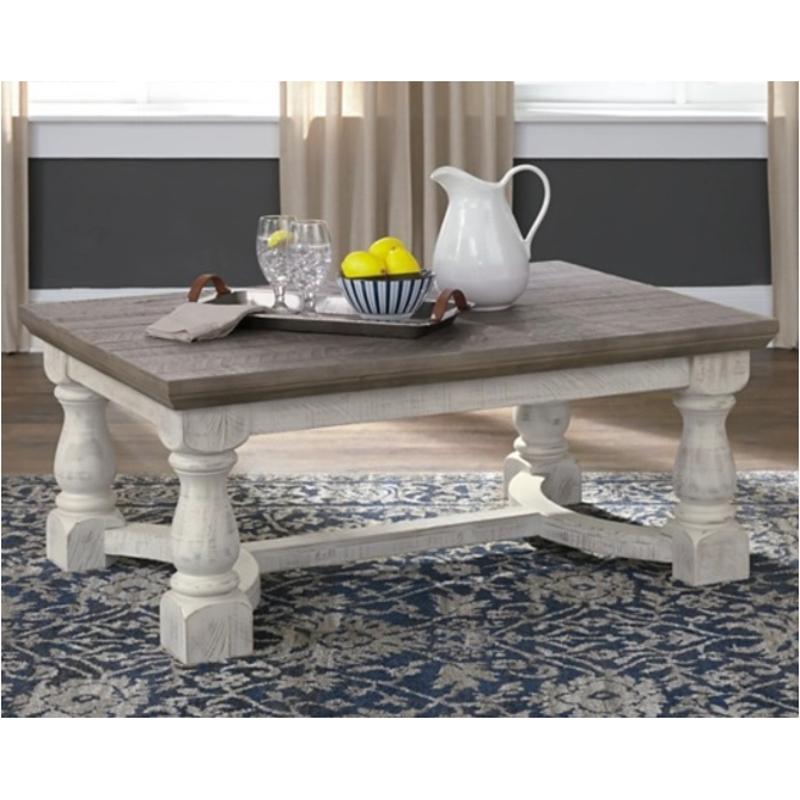 Ashley Havalance Rectangular Cocktail Table-Washburn's Home Furnishings