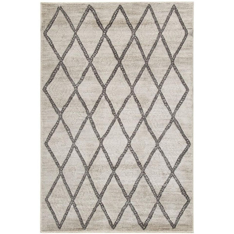 Jarmo 7'10" x 9'10" Rug in Gray-Washburn's Home Furnishings