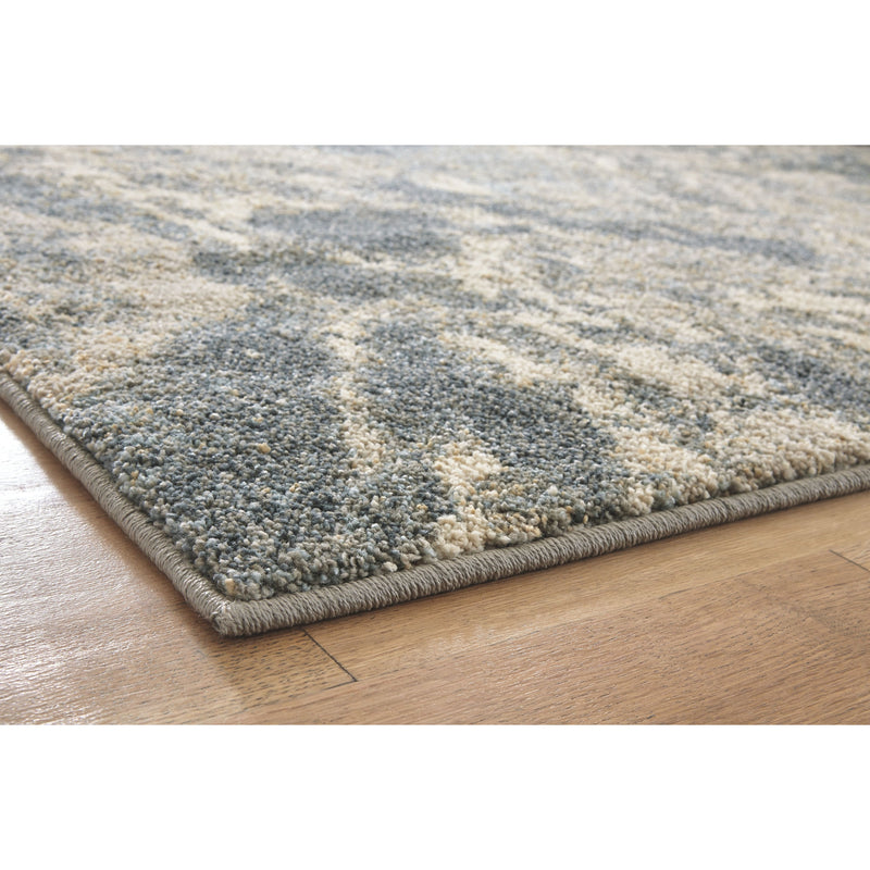 Jyoti - Blue/Gray/Tan - Medium Rug-Washburn's Home Furnishings