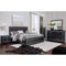 Kaydell - Black - King Upholstered Panel Bed, Roll Slats-Washburn's Home Furnishings