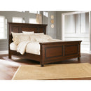 Porter - Rustic Brown - Queen Panel Footboard-Washburn's Home Furnishings