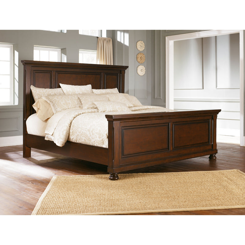 Porter - Rustic Brown - Queen Panel Footboard-Washburn's Home Furnishings