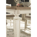 Realyn - Two-tone - Square DRM Counter EXT Table-Washburn's Home Furnishings