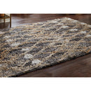 Vinmore Large Rug in Tan-Washburn's Home Furnishings