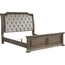 Ashley Wyndahl Upholstered Panel Bed w/2 Panel Footboard in King-Washburn's Home Furnishings