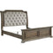 Ashley Wyndahl Upholstered Panel Bed w/2 Panel Footboard in King-Washburn's Home Furnishings