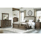 Ashley Wyndahl Upholstered Panel Bed w/2 Panel Footboard in King-Washburn's Home Furnishings