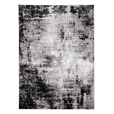 Ashley Zekeman Medium Rug in Black-Washburn's Home Furnishings