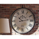 Augustina - Antique Black - Wall Clock-Washburn's Home Furnishings