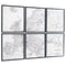 Avanworth - Black/white - Wall Art Set (6/cn)-Washburn's Home Furnishings