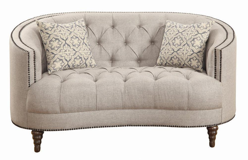 Avonlea - Loveseat - Beige-Washburn's Home Furnishings