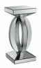 Avonlea - Square End Table With Lower Shelf - Pearl Silver-Washburn's Home Furnishings