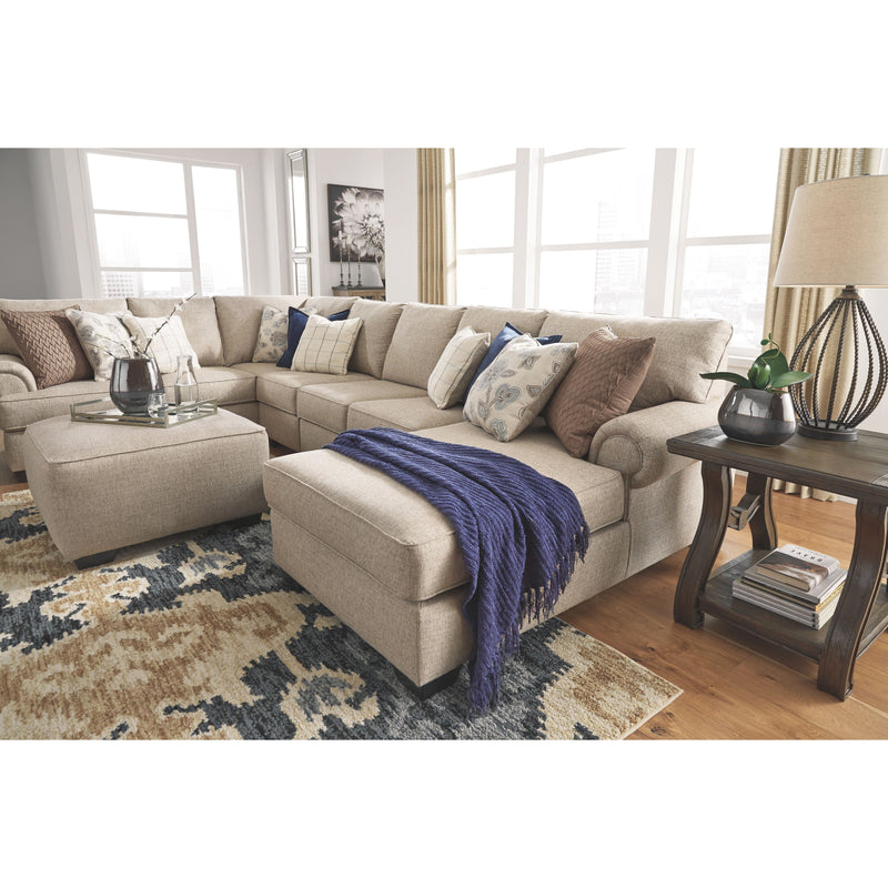 Baceno - Hemp - Oversized Accent Ottoman-Washburn's Home Furnishings