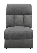 Bahrain - Armless Chair - Gray-Washburn's Home Furnishings