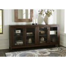 Balintmore - Dark Brown - Accent Cabinet - Horizontal-Washburn's Home Furnishings