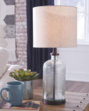 Bandile - Clear/bronze Finish - Glass Table Lamp (1/cn)-Washburn's Home Furnishings