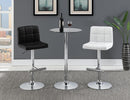 Bar Units: Contemporary - Black - Adjustable Bar Stool-Washburn's Home Furnishings