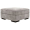 Bardarson - Silver - Ottoman With Storage-Washburn's Home Furnishings