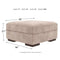 Bardarson - Silver - Ottoman With Storage-Washburn's Home Furnishings