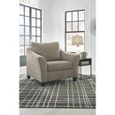 Barnesley - Platinum - 2 Pc. - Chair And A Half With Ottoman-Washburn's Home Furnishings