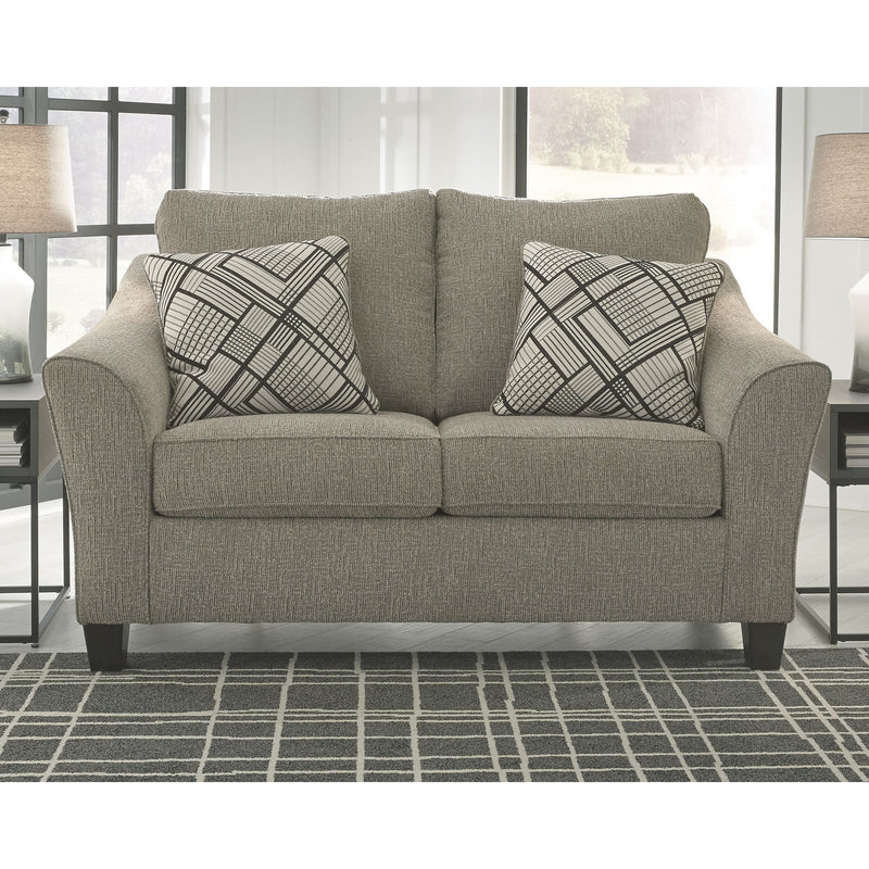 Barnesley - Platinum - Loveseat-Washburn's Home Furnishings