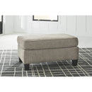 Barnesley - Platinum - Ottoman-Washburn's Home Furnishings