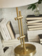 Baronvale - Brass Finish - Metal Table Lamp (1/cn)-Washburn's Home Furnishings