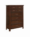 Barstow - 8-drawer Rectangular Chest - Brown-Washburn's Home Furnishings