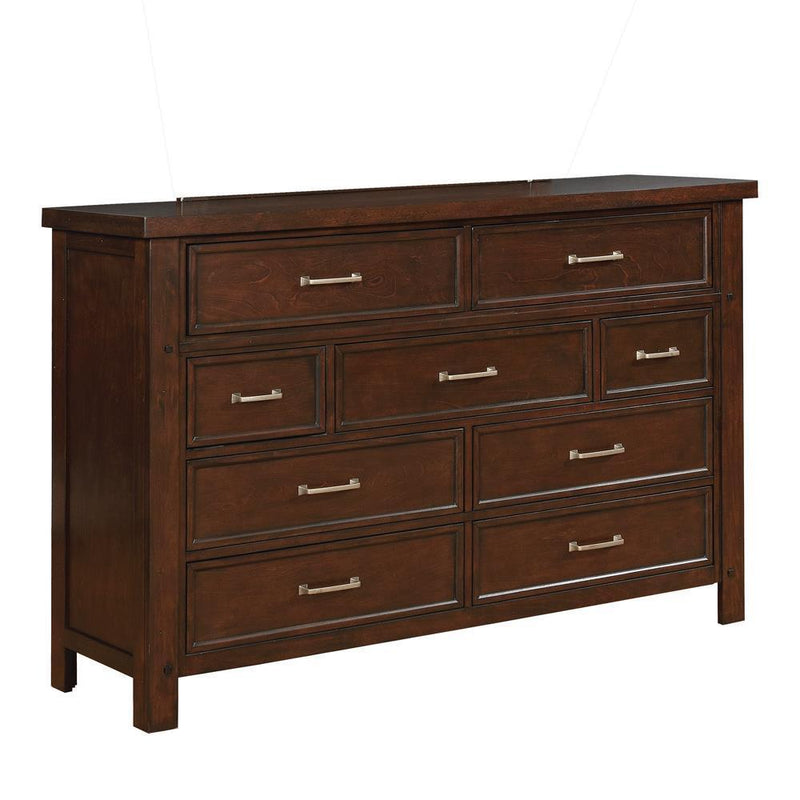 Barstow - 9-drawer Rectangular Dresser - Brown-Washburn's Home Furnishings