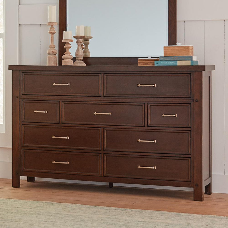 Barstow - 9-drawer Rectangular Dresser - Brown-Washburn's Home Furnishings