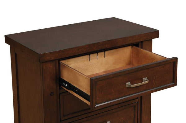 Barstow - Drawer Rectangular Nightstand - Brown-Washburn's Home Furnishings