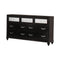 Barzini Bedroom - Dresser - Black-Washburn's Home Furnishings