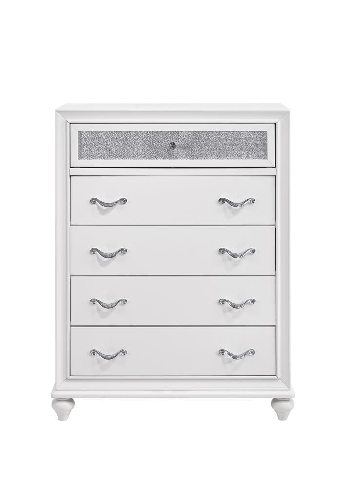 Barzini - Chest - White-Washburn's Home Furnishings