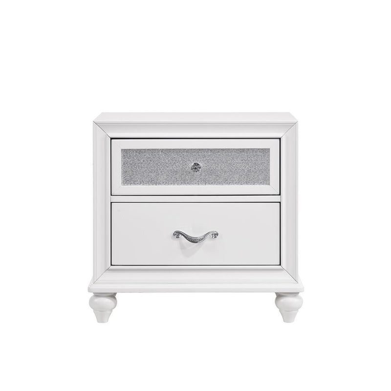 Barzini - Nightstand - White-Washburn's Home Furnishings