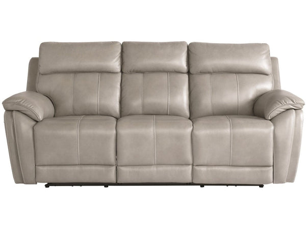 Bassett Levitate Sofa w/ Power in Nickel-Washburn's Home Furnishings