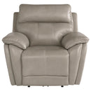 Bassett Levitate Wallsaver Recliner w/ Power in Nickel-Washburn's Home Furnishings