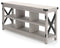 Bayflynn - White/black - Large Tv Stand-Washburn's Home Furnishings