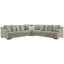 Bayless - Smoke - Left Arm Facing Sofa 3 Pc Sectional-Washburn's Home Furnishings