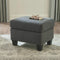 Bayonne - Charcoal - 2 Pc. - Chair, Ottoman-Washburn's Home Furnishings